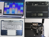 Immagini che mostrano il teardown del Macbook Neo di iFixit Apple 
