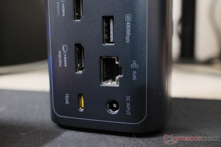 L'RD1 Pro dispone di due porte HDMI: una con risoluzione 4K a 120 Hz e l'altra con risoluzione 4K a 60 Hz.