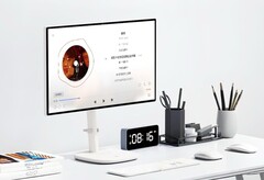 L&#039;ultimo smart monitor di KTC è dotato di altoparlanti quadrupli e di una webcam da 8 MP. (Fonte: KTC)