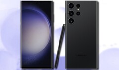 Il Samsung Galaxy S23 Ultra dovrebbe essere disponibile con opzioni di archiviazione da 256 GB, 512 GB e 1 TB. (Fonte immagine: @evleaks & Unsplash - modificato)