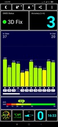 GPS Test outdoors