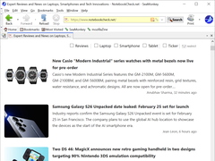 SeaMonkey 2.53.22 visualizza la homepage di Notebookcheck (Fonte immagine: Screenshot - Notebookcheck)