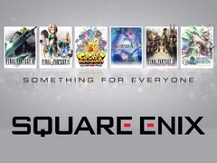 Banner che mostra i giochi Final Fantasy di Square Enix (Fonte: Square Enix con modifiche)