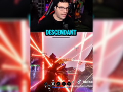 Screengrab dei presunti annunci TikTok generati dall'AI di The First Descendant (fonte: TheFirstDescendant Reddit)