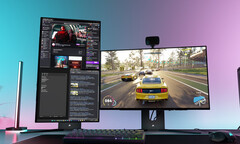 Lo XENEON 27QHD240 utilizza pannelli OLED MLA per fornire valori di luminosità elevati. (Fonte: Corsair)