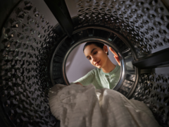 La Mijia Front Load Washer Dryer Pro 9 kg di Xiaomi (nella foto) è arrivata in Europa. (Fonte: Xiaomi)