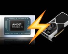 L'iGPU AMD "Strix Halo" Radeon 8060S si confronta con la RTX 4060 Ti Laptop. (Fonte immagine: @all_the_watts)
