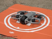 Il DJI Avata 360 sull'eliporto