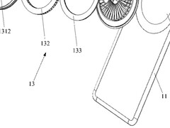 Un frammento del nuovo brevetto di Huawei. (Fonte: Digital Chat Station via Weibo)