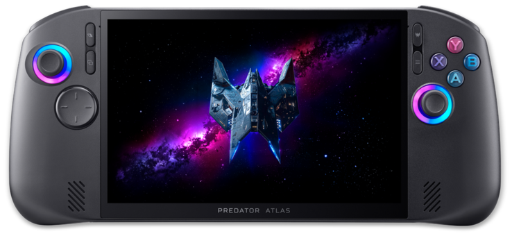 Predator Atlas 8 visto di fronte.