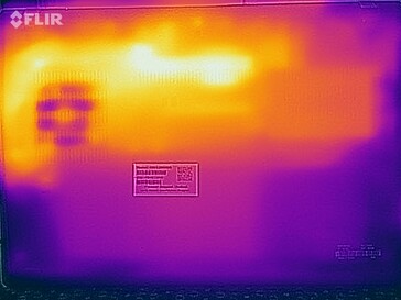 Stress test temperature di superficie (in basso)