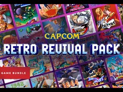 Banner dell'offerta di Capcom Retro Revival Humble Bundle (fonte: screenshot, Humble Bundle)