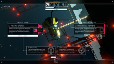 Nella foto: uno screenshot del gameplay di Citizen Sleeper.