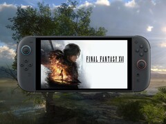 Final Fantasy 16 mostrato su uno Switch 2 (Fonte: Square Enix, Nintendo of America con modifiche)