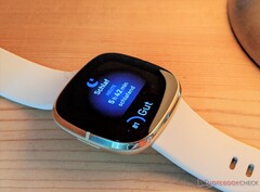 Il Fitbit Sense potrebbe ottenere la misurazione della pressione sanguigna sotto forma di un aggiornamento se il mese di prova dell&#039;azienda andrà bene. (Fonte: NotebookCheck)
