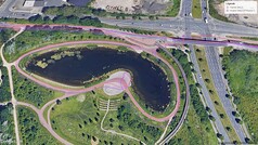 Giro di prova GNSS: Lago