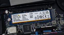 SSD Kingston con 512 GB di capacità di archiviazione