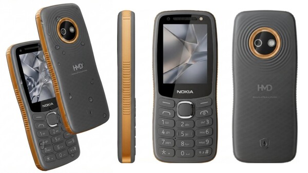 Questo telefono assomiglia al Nokia 123 Shield, ma la fotocamera frontale e il flash a LED lo distinguono dal feature phone Nokia.