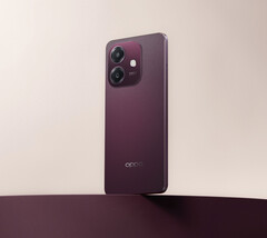 Oppo A3X 4G nella colorazione Nebula Red (Fonte immagine : Oppo)