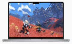 I giochi AAA come No Man's Sky supportano MetalFX su Mac, ma originariamente supportavano anche la tecnologia FSR di AMD sui PC. (Immagine: Apple)