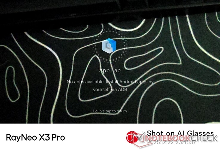 Spazio per app di terze parti sugli occhiali