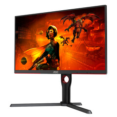 AOC Gaming U27G3X/BK combina immagini 4K con una frequenza di aggiornamento di 160 Hz. (Fonte immagine: AOC)