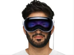 Apple La funzione Vision Pro EyeSight rivela gli occhi dell&#039;utente sulla parte anteriore delle cuffie. (Fonte immagine: Apple)