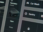 I comandi della modalità di altezza delle sospensioni Cybertruck (immagine: YYDS/X)