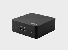 Il nuovo mini PC MSi Cubi NUC AI+ 2MG monta i processori Lunar Lake di Intel. (Fonte: MSI)