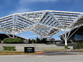 L’edificio che ospita la sede centrale di Nvidia Corp., situato a Santa Clara, in California