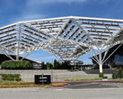 L’edificio che ospita la sede centrale di Nvidia Corp., situato a Santa Clara, in California