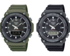 Casio ha rilasciato gli orologi AQ-S820W-1AV (a destra) e AQ-S820W-3BV (a sinistra) in Europa. (Fonte: Casio)