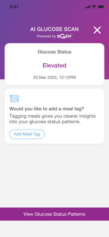 Non è indicato il valore esatto della glicemia