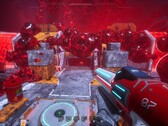 La schermata di Steam di Astrometica mostra un edificio ricoperto di goo rosso