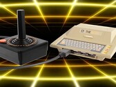 THE400 Mini è in grado di riprodurre i giochi ROM di diverse console dell'era Atari 400. (Immagine: Retro Games Ltd.)