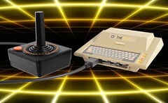 THE400 Mini è in grado di riprodurre i giochi ROM di diverse console dell&#039;era Atari 400. (Immagine: Retro Games Ltd.)