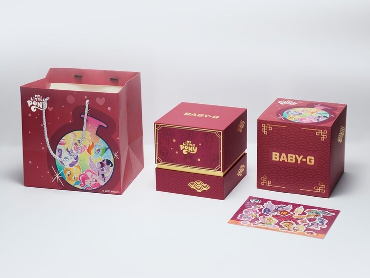 L'orologio Casio G-Shock Baby-G x My Little Pony BA-110XMLP25-7PFUN. (Fonte: Casio)