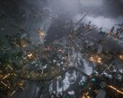 Un'immagine che mostra una città in Frostpunk 2, ora scontato del 50% su Steam.