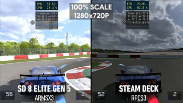 Confronto con Gran Turismo 5