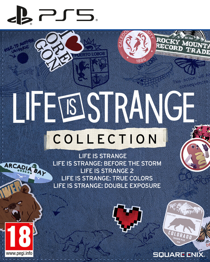 Immagine della scatola di Life is Strange Collection su PS5. (Fonte: Square Enix) 