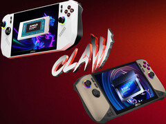 L&#039;MSI Claw A8 equipaggiato con Ryzen Z2 Extreme non è ancora disponibile al di fuori della Cina. Nella foto: i due portatili da gioco. (Fonte immagine: MSI - modificata)