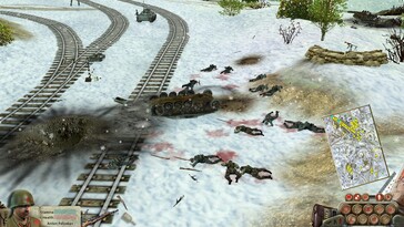 Nella foto: Uno screenshot del gameplay di Soldiers: Heroes of World War II.