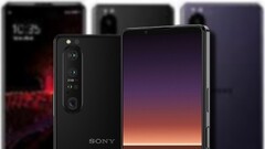 L'immagine sfocata dal vivo mostra il Sony Xperia 1 III identico al concept render. (Fonte immagine: AndroidNext/@OnLeaks - modificato)