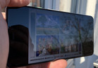 Utilizzo di Google Pixel 3 XL all'esterno con il sensore di luce ambientale attivato