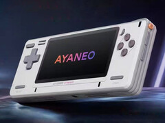 Il palmare Ayaneo 'Bitwave', senza nome, presenta una struttura in plastica, a differenza della serie Pocket Micro.