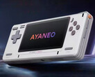 Il palmare Ayaneo 'Bitwave', senza nome, presenta una struttura in plastica, a differenza della serie Pocket Micro.