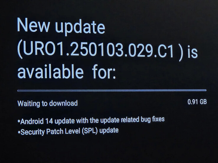 Le scatole e il bastone di Onn stanno ricevendo un nuovo aggiornamento Android 14. (Fonte immagine: u/Seaweed_Maximum)