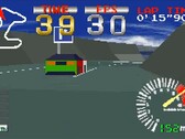 Ridge Racer è stato portato sul GBA. (Fonte immagine: Gustavo Valiente su YouTube)