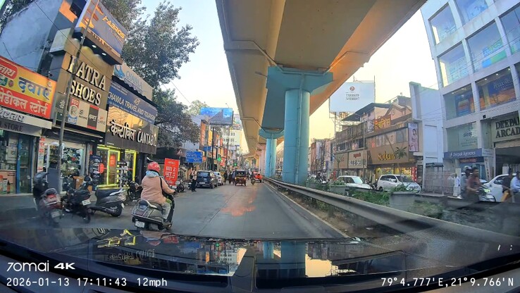 La camma frontale 70mai 4K T800