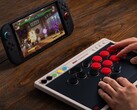Un controller Arcade 8BitDo collegato a un Nintendo Switch 2. (Fonte: 8BitDo)